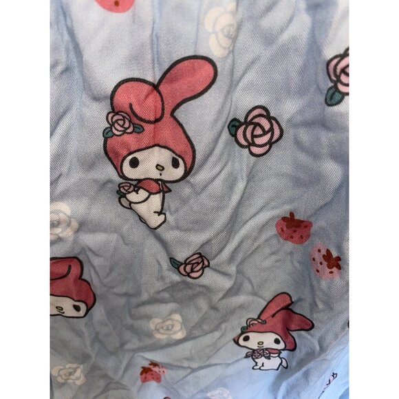 Sanrio My Melody Strappy Back Dress Size 4 or 4X Blue Midi Cosplay Bunny NWT - Picture 7 of 9